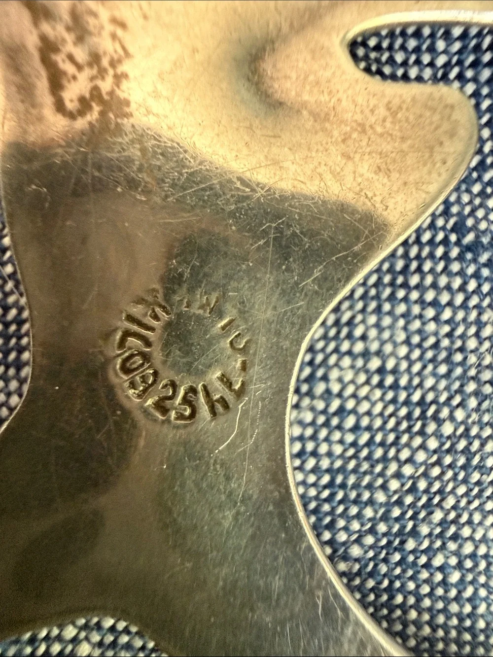VTG Taxco Mexican Silver Dolphin Trio Pin Pendant – 25g Signed D'Molina TM-90